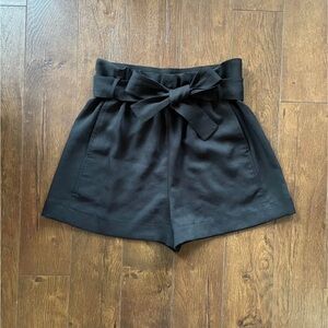 Aritzia XL Wilfred Belted High Waist New Paperbag Shorts. Pockets. Size 10.